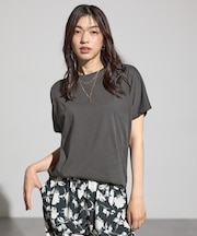 【洗濯機可/接触冷感/UVケア】エニィファンクションドルマンスリーブＴシャツ