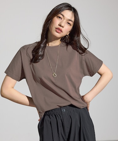 【洗濯機可/接触冷感/UVケア】エニィファンクションドルマンスリーブＴシャツ