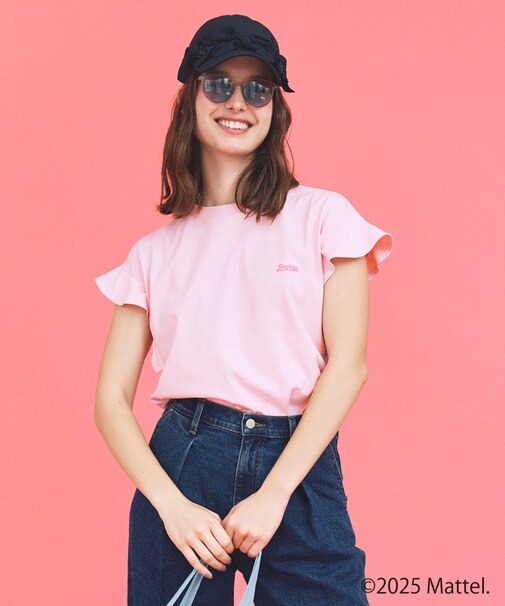 【Barbie(TM)】フリルTシャツ