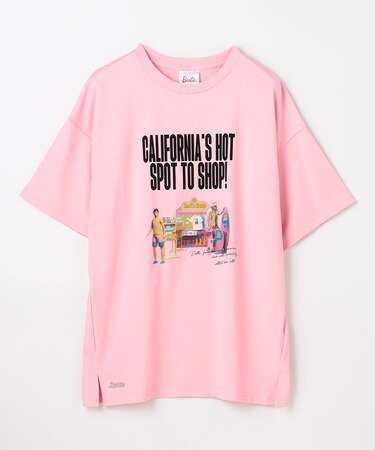 【Barbie(TM)】ロゴTシャツ