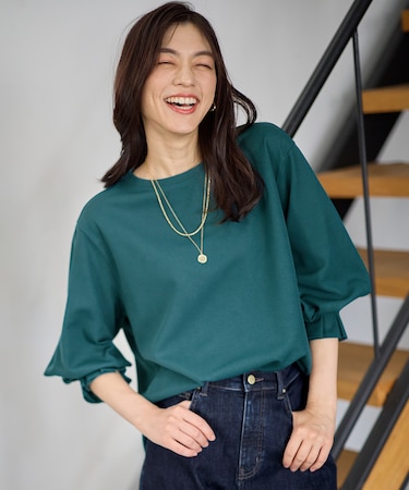 【洗濯機可/速乾/UVカット】コンフォータブルブラウス