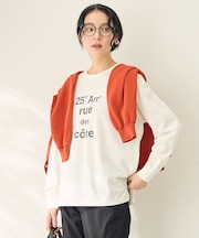 【洗濯機可/接触冷感/UVケア】フットボールロングスリーブＴシャツ