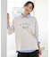【洗濯機可/接触冷感/UVケア】フットボールロングスリーブＴシャツ