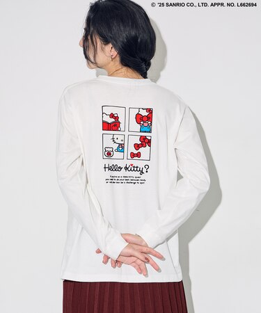 【ハローキティ×ANY】ロゴTシャツ