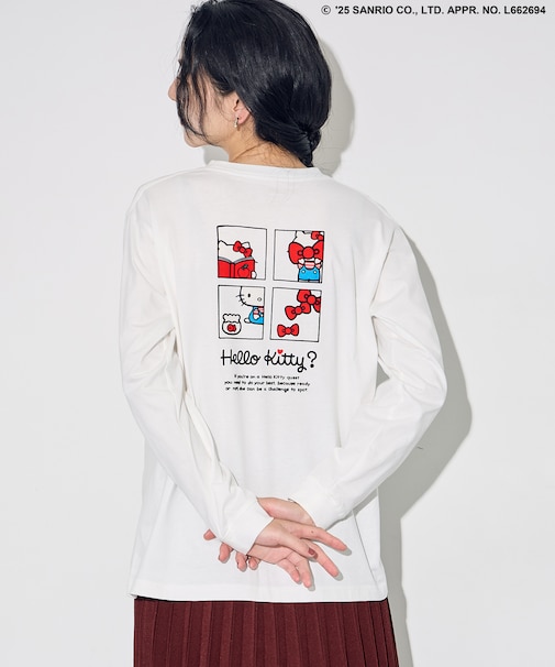 【ハローキティ×ANY】ロゴTシャツ