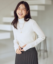 【洗濯機可】シアーリブタートル