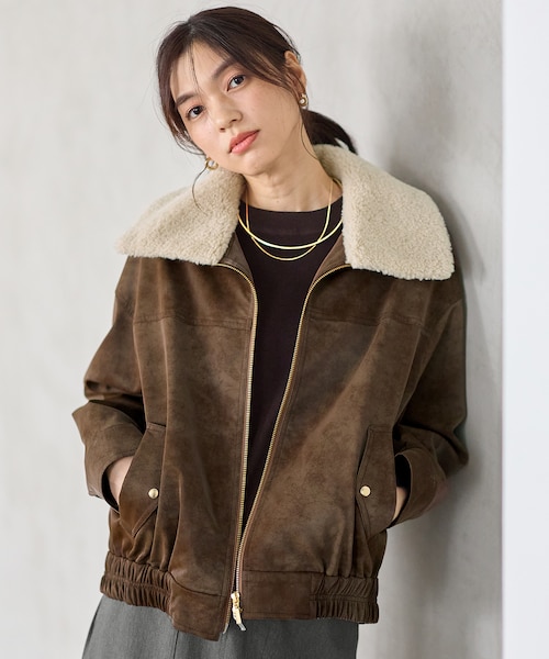 AiE ボアブルゾン 25WINTER PRE-ORDER】Boa Blouson