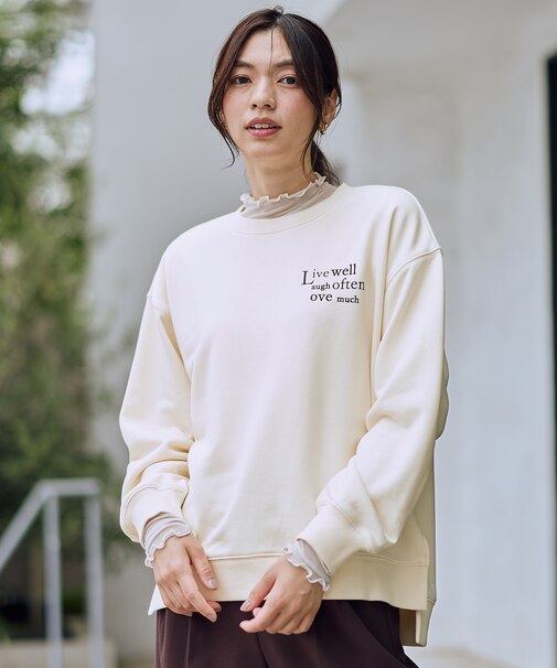 【洗濯機可】ロゴスウェット