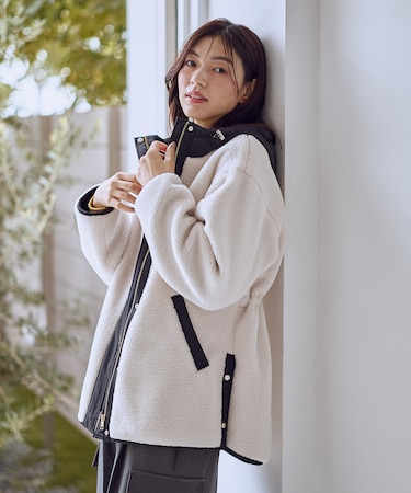 【手洗い可】ボアコート