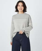 【新色追加】ハイネックデイリーニット