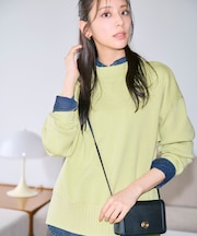 【新色追加】ハイネックデイリーニット