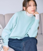 【新色追加】ハイネックデイリーニット