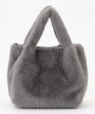 カラーファーバッグ