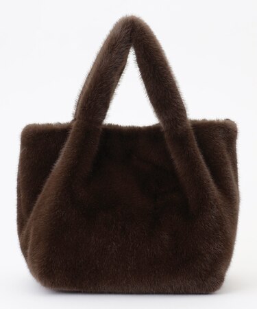 カラーファーバッグ