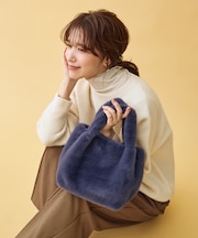 カラーファーバッグ