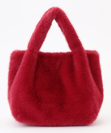 カラーファーバッグ