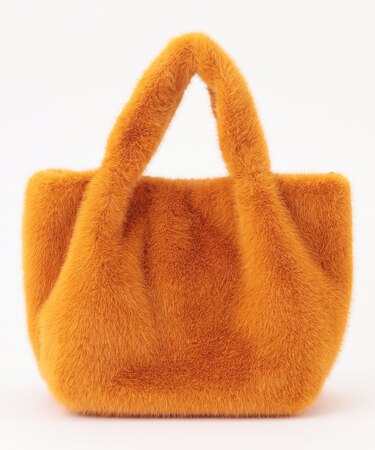 カラーファーバッグ