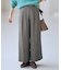 【6サイズ展開/ウエストゴム】ライトツイードパンツ