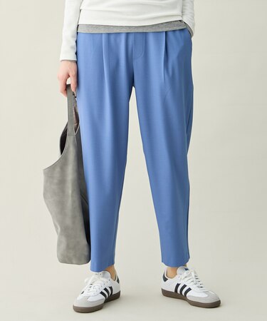 イージーケアライトストレッチテーパードパンツ