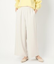 イージーケアライトストレッチワイドパンツ