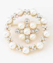 【3WAY】セットパールブローチ