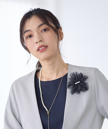 【2WAY】コサージュヘアクリップ