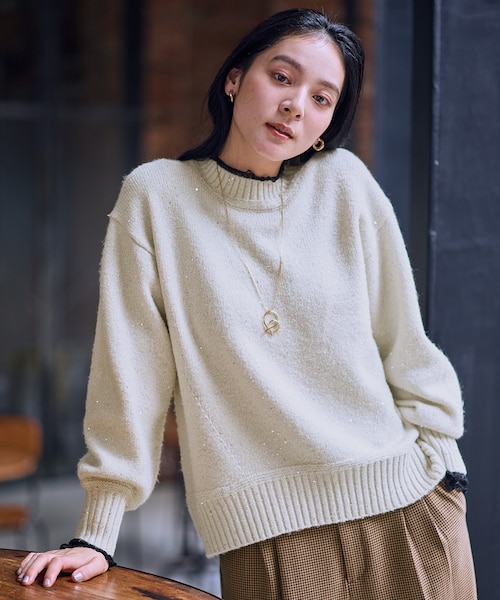 スパンコールニット｜エニィの通販｜&mall（アンドモール）三井