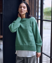 スパンコールニット