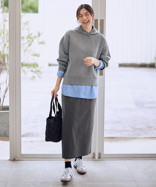 【ウエストゴム】ベイカースカート