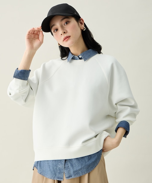 ダンボールバックリブプルオーバー