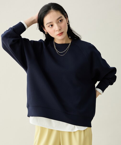 ダンボールバックリブプルオーバー