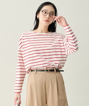 コクーンボーダープルオーバー