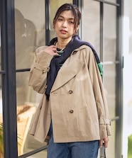 ミドルトレンチコート｜ドゥ・アルシーヴの通販｜&mall（アンドモール 