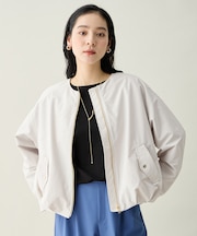 撥水バルーンブルゾン