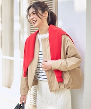 撥水バルーンブルゾン