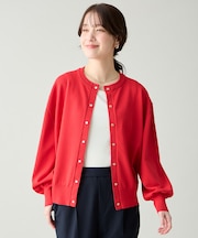 スプリングカラーニットカーディガン