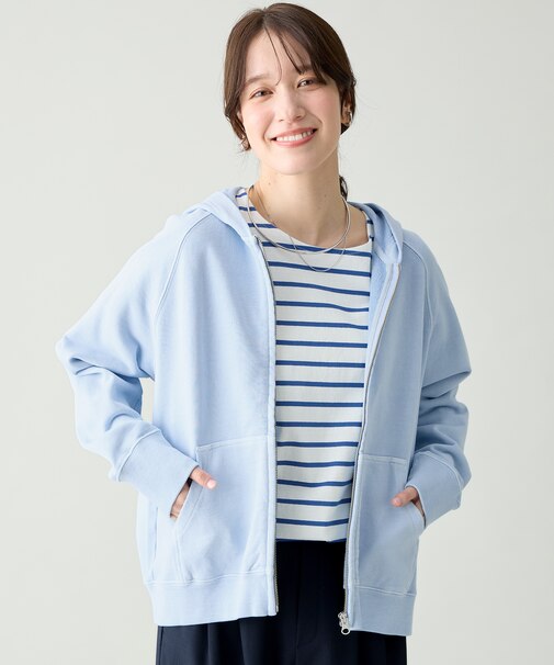 ピグメントパーカー