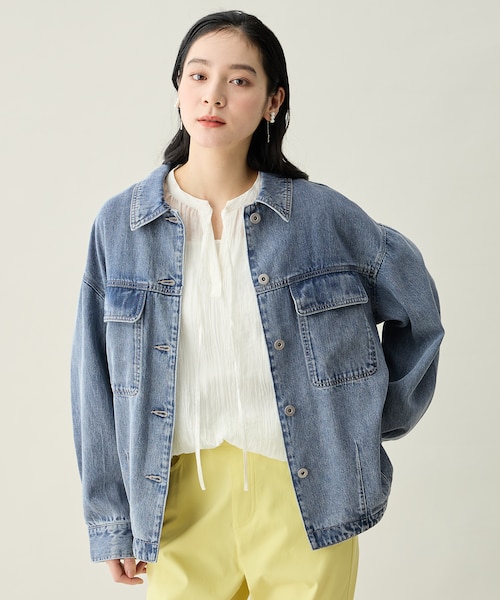 ミディデニムジャケット｜エニィの通販｜&mall（アンドモール）三井