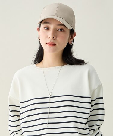 クリアトップラリエットネックレス