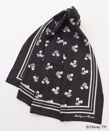 【ディズニー】ミッキーマウス/ミッキーマウス＆ミニーマウススカーフ