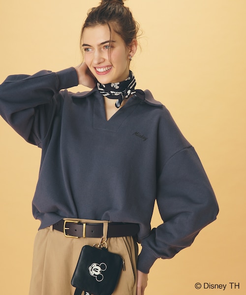 ディズニー】ミッキーマウス／レトロスウェット｜エニィの通販｜&mall