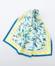 フラワーモチーフスカーフ