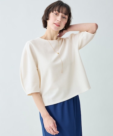 ダンボールコクーンスリーブプルオーバー