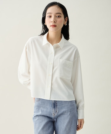 ANYクロップドシャツ