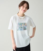 アソートロゴラウンドヘムTシャツ