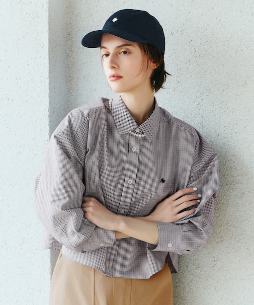 【POLO BCS別注】プレッピークロップドシャツ