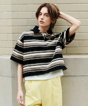 【POLO BCS別注】マルチカラー短丈ポロシャツ