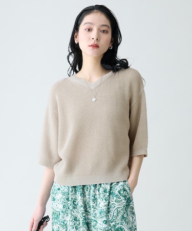 ラミータッチニットT