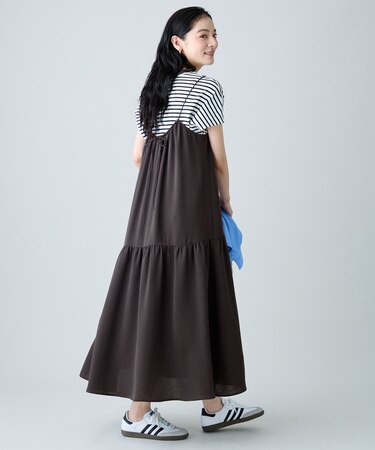 ライトブッチャーキャミワンピース