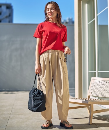 撥水ナイロンカーゴパンツ